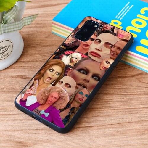 For Samsung Galaxy Alyssa Edwards Collage Soft TPU border Samsung Galaxy Case