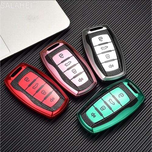 Soft TPU Car Key Case Cover Shell For Great Wall Haval/Hover H6 H7 H4 H9 F5 F7 H2S Auto Full Cover Interior Accessories Keychain