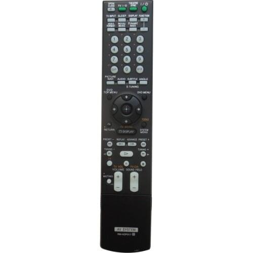 Remote Control For Sony RM-ADP018 148014411 DAV-IS10 DAV-X10 HCD-IS10 HCD-IS50 HCD-X10 DAV-IS10W DVD Home Theater AV System