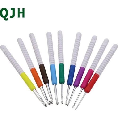 Wholesale Hook Set Handle Knitting Needles 2.0mm 3mm 3.5mm 4mm 4.5mm 5mm 5.5mm 6mm 7mm 8mm 9mm Yarn Sweater Weave Craft Tools