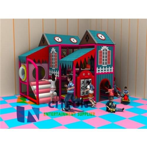 EU Standard Shipping Mall Happy House Toddler Kids Playground area for sale IP-013B