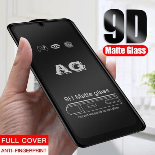 9D Full glue matte tempered glass on For samsung galaxy a51 a71 a81 a20s a30s a50s a70s Frosted screen protector protective Film