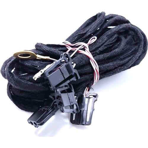 1Set Footlight harness or harness footer cable Golf 6 7 Je tta MK5 MK6 Tiguan Passat B6 b7 B8 A4 A5 A6 A7