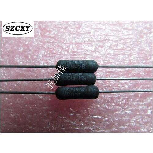 10PCS New original RS-2B 100R 100R 3W 1% DALE wire wound resistor