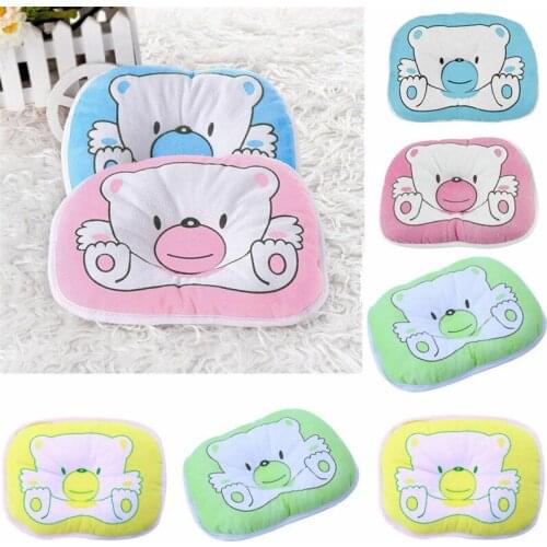2020 Infant Baby Pillows Anti Flat Head Syndrome for Toddlers Crib Cot Bed Neck Support Baby Girls Boys Pillows Cartoon