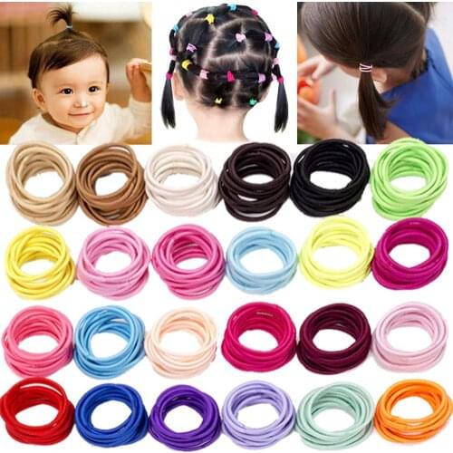 240 Pieces Baby Girsl Hair Ties Elastic Rubber Bands Ponytail Holders for Kids Toddlers