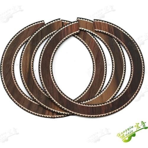 3PCS Guitar Sound hole Inlay WOOD For Classical guitar Guitar Accessories YKQ64