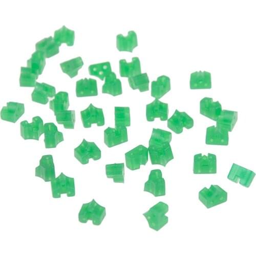 40pcs/bag Silicone Dental Wedges Rubber Dental Material Dental Silicone Add On Wedges Rubber TOR VM Delta Ring Tine