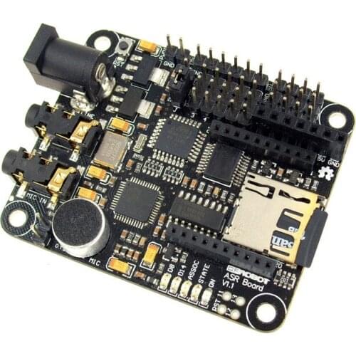 Free shipping make for Arduino open source ASR Board for Arduino non-specific speech recognition Smart Home