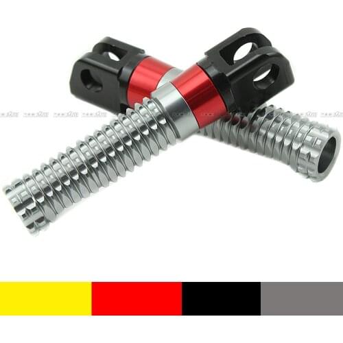 For KAWASAKI ZRX1200 01-16 ZR-7 95-01 ZR-7S 00-05 Rider Front Footpeg Foot Pegs Footrest Anti Slip Pad 2001 2002 2003 2004 2005