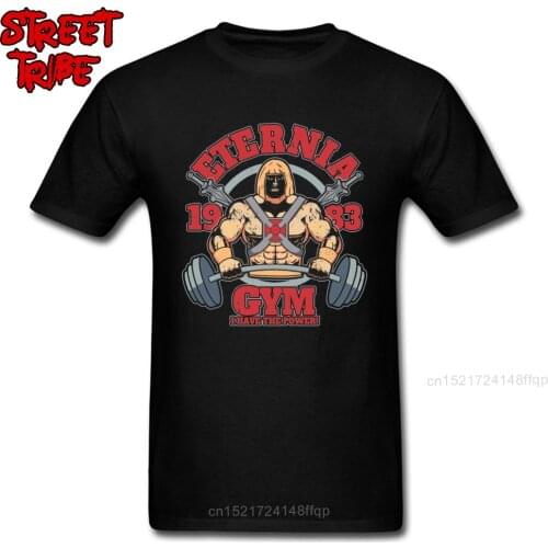 Tops Mens Tees Men T-shirt He-Man and the Masters of the Universe Anime Comic Tshirt Eternia Tee Shirts Funny Summer Camisa