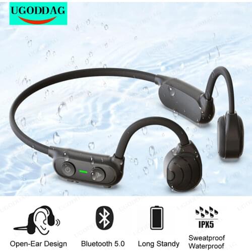 Headset Bone Conduction Earhook Wireless Bluetooth Headphone Sport Earphone Waterproof For Sports Running Cyclist Driver Jogging
