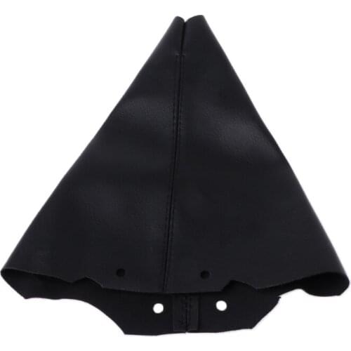 PU Leather Dustproof Cover Gear Stick Gaiter Shift Lever Boot For Peugeot 307 SW CC