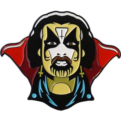 King Diamond Enamel Pin