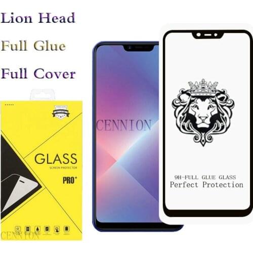 Lion Head Tempered Glass for OPPO A72 A91 A5 A9 A91 A92 A93 K7 Realme narzo X7 X50 10 20 pro 20A 10A Reno 3A C2 C3 4Z 4 F SE 5G