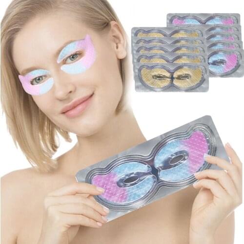 5Pairs Collagen Eye Mask Eye Patches Anti Age Anti Wrinkle Moisturizing Nourishing Circles Dark Relief Eye Masks Eye Skin Care