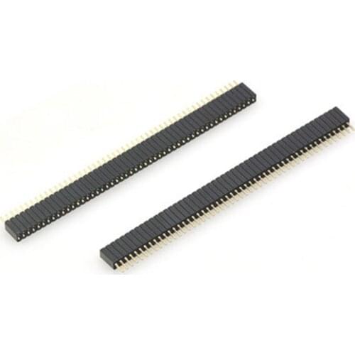 Single row 1.27 1x50 spacing 1.27mm 1 * 50p single row needle seat (5pcs)