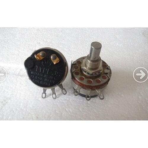 Original new 100% TYPE JS 10K 2A125V with switch potentiometer handle length 20MMX6.3