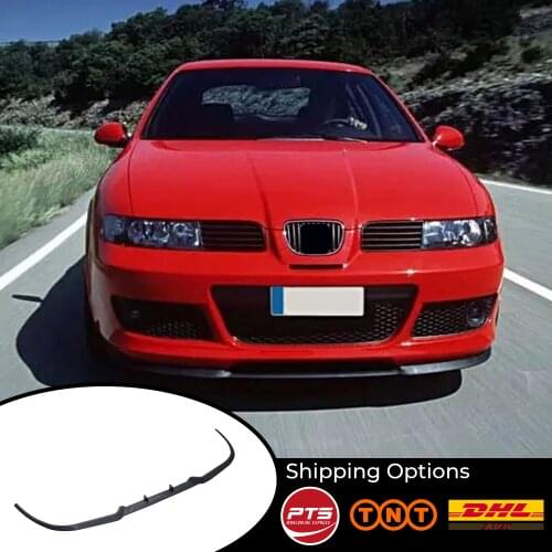 For SEAT LEON MK1 1M CUPRA R FRONT SPOILER BUMPER LIP Euro Spoiler Lip Universal 3 pcs Body Kit