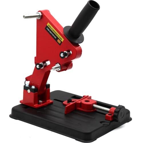 Angle Grinder Stand Angle Grinder Bracket Holder Support For 100-125mm Cutter Angle Grinder Cast Iron Base Power Tool Accessory