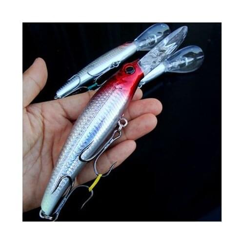 Fishing trolling lure long shot Bait-artificial Minnow 19cm/55g big minnow trolls lure