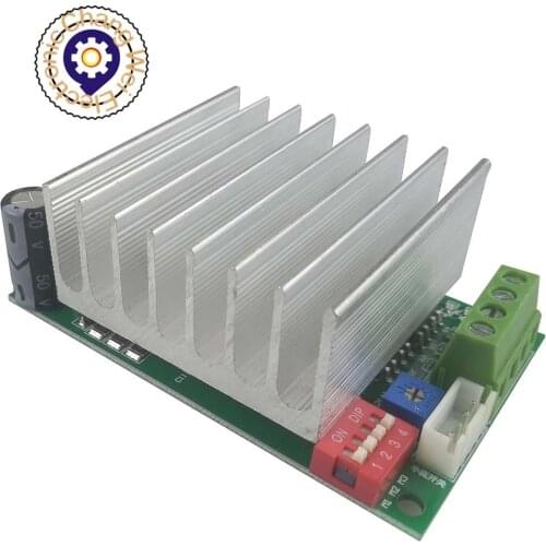 TB6600 CNC Single-Axis Stepper Motor Driver Controller Board 6N137 DC 10V-45V 4.5A High Speed Optical Coupler Automatic Current