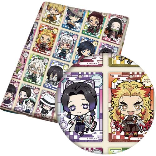 Diy 50*140CM flower pattern Polyester cotton Fabric Patchwor Printed for Tissue Kids Home Textile for Sewing Doll Dress Curtain