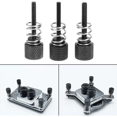 4pcs Aluminum Fixed Screws for CPU and Graphics Card Water Cooling Block PC Computer Water Cooling Accessories