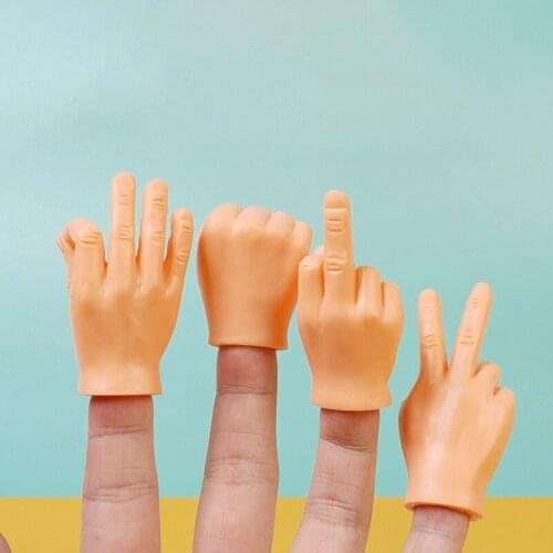 Funny Mini Hands Creative Finger Fidget Toys Small Hand Tease the Cat Pet Toy Gag Practical Joke Kids Adults Toy