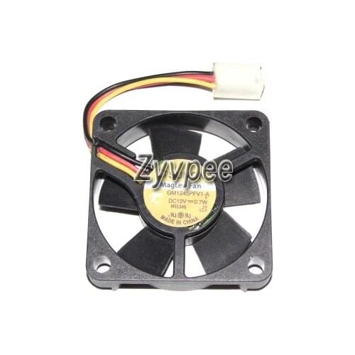 Zyvpee® 45mm GM1245PFV1-A F 12V 4cm 0.7W 3Wire 45mm Rectifier Fan