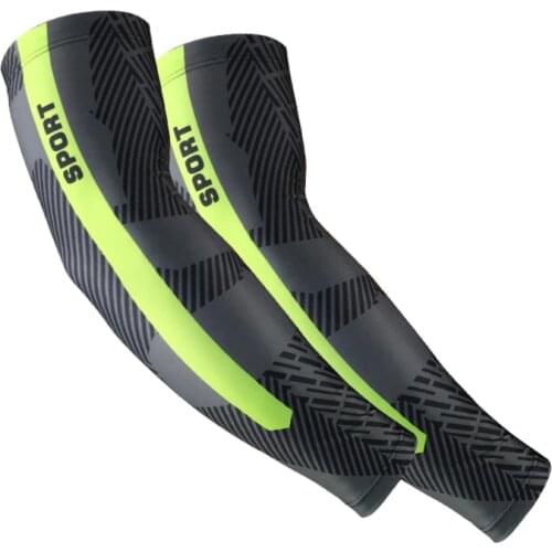 1PC Men Cool Sport Cycling Running Bicycle UV Sun Protection Cuff Cover Protective Arm Sleeve Protect Bike Arm Warmers Sleeves