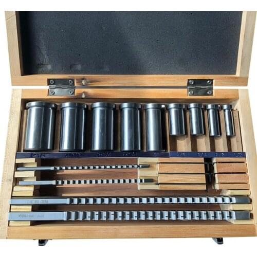 18pcs HSS Metric Keyway Broach Set 4/5/6/8mm Broaches 12-28 Cutting Broach High quality NE