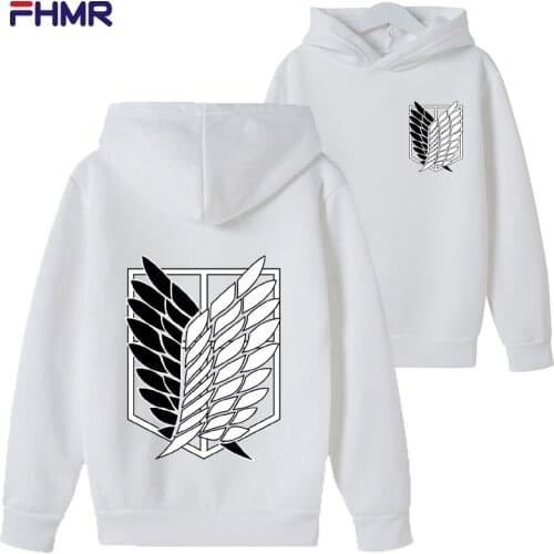 2021 Mens Japanese Anime Attacks Giant Woody Anime Manga Attacks Giant Pattern Woody Casual Pulled Top Sweatshirt