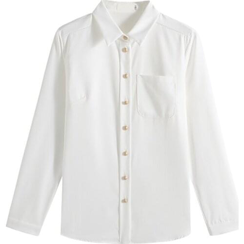 2021 New Spring Fall Long Sleeve Blouse Women Womens Tops And Blouses Bluzka Damska Top Mujer Ladies Tops Tunika White Shirt