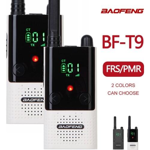 4PCS Baofeng BF-T9 FRS/PMR Walkie Talkie CB Ham Portable Two Way Radios BF T9 Hunting Ham Radios USB Cable