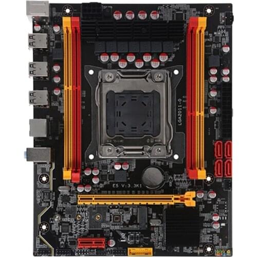 69HA X79-3.3K Motherboard DDR3 Memory Slots 4 x SATA2.0 M.2 PCI-E 16X Gigabit Network
