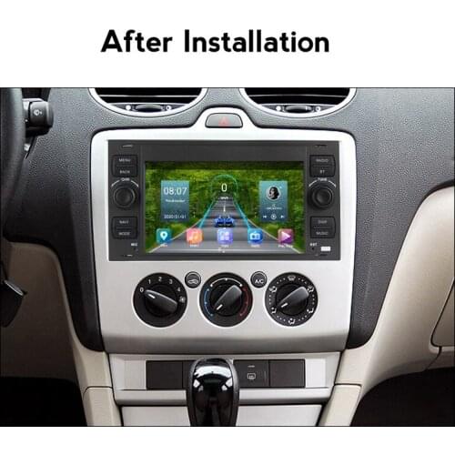 7 Inch GPS Car Radio Player For Ford Mondeo S-max Focus C-MAX Galaxy Fiesta transit Fusion Connect kuga BT WIFI Auto Audio