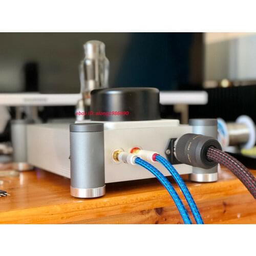 Aluminum Rounded Amp Chassis for 6N5P Single-ended Class A Headphone Amp