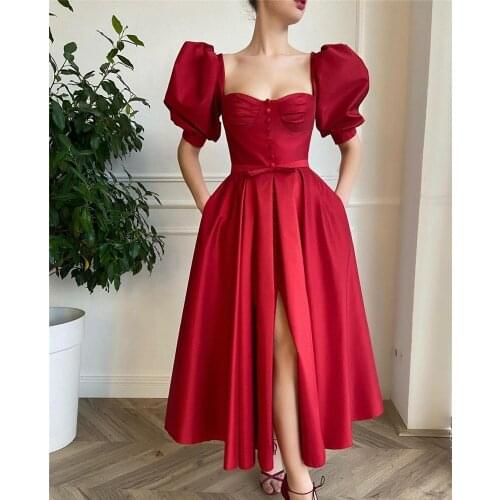 CCSNOWYING Women's Evening Dresses Below The Knee