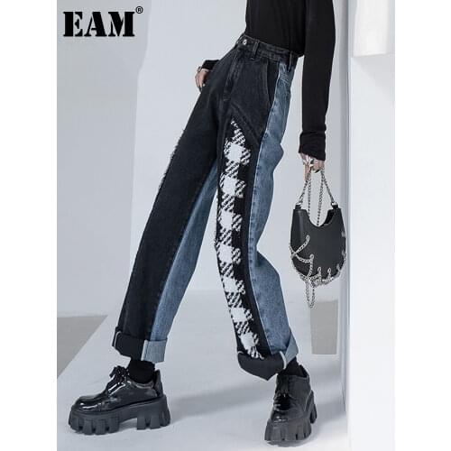 Женские брюки в клетку EAM China At AliExpress