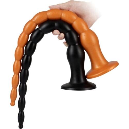 G spot Stimulator For Men 53 cm Long Anal Bead Plugs Prostate Massage Anus Dilator big Butt Plug Women Masturbate Anal Sex Toys