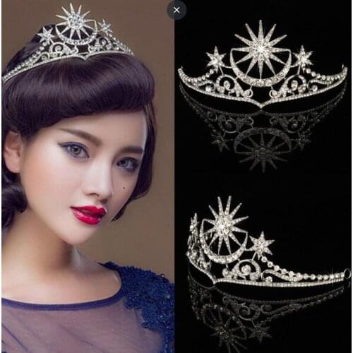 Best Selling Bridal Fascinators With Rhinestone Head Pieces Crystal Bridal Headbands Tiaras Crowns Wedding Hair Accessories