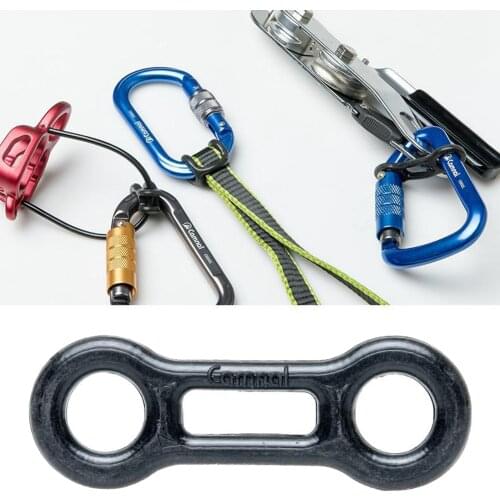 Carabiner Locking Tool Rigging Fixing Rock Climbing Safety Rapelling Ring Swimming Carabiner Fiberglass Lock