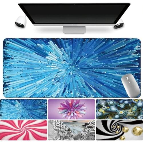 Mouse Pad Gaming Gamer Large Table Mat Non-slip Computer Pad PU Leather Big Mousepad Office Computer Desk Mat
