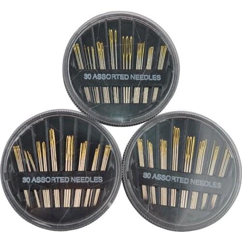 200Set Assorted Hand Sewing Needles Embroidery Mending Craft Quilt Sew Case 30PCS/Set lin3843