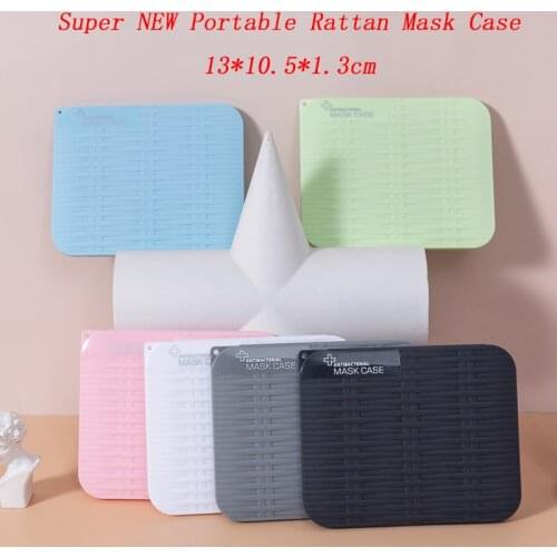 NEW Mask Storage Case Disposable Mask Case Storage Box Organizer Mask Storage Box Portable Face Mask Storage Case Mask Holder