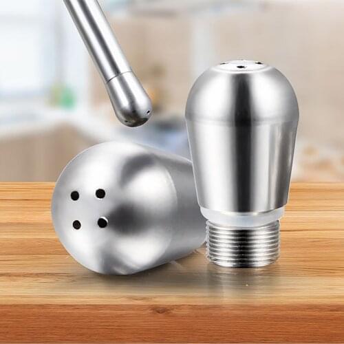 3-4 Holes Coffee Machine Steam Nozzle Accessories For Breville 4 Holes Perfect Milk Foam For Barista 304 Stainless Steel