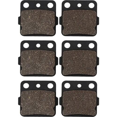 Motorcycle Front and Rear Brake Pads for HONDA TRX 400 Fourtrax 400 1999 2000 TRX400 Sportrax 400 2001-2009