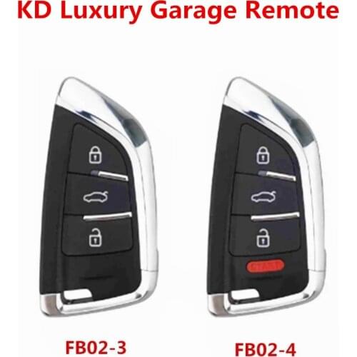 5pcs/lot KEYDIY FB02-3 FB02-4 Luxury Garage KD Remote Control for KD900 KD900+ URG200 KD-X2 Mini KD Key Generator