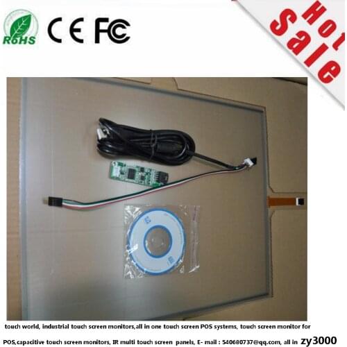 Warranty 1 Year New Stock 5 Pcs / Lot 15 Inch 322*247 Resistive Usb Touch Scree Panel